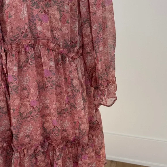 Sage + Fig Floral Long Sleeve Dress - Picture 6 of 9